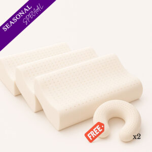Contour Three Pillow Set - Get 2 FREE Neck Pillows – Seasonal Special!