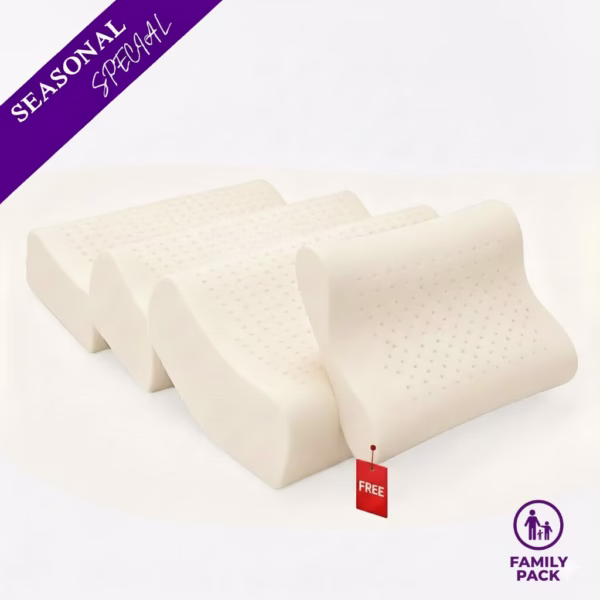 Contour Four Pillow Set – Free 1 Contour Latex pillow – Limited Time Only!